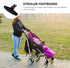 Totority Children's Stroller Accessories, Pushchair Baby Pram Footrest, Stroller Leg Rest Buggy Foot Cushion