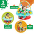 3-in-1 6 Bright Starts SuperSeat Playful Paradise, Baby Activity Seat with Toys, Snacking Tray, Booster Seat, BPA Free