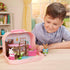 Li’l Woodzeez – Bunk Beds Playset – Travel Toy – Compact Travel Suitcase – Dollhouse Furnitures & Accessories included – Pretend Play for Kids Age 3+