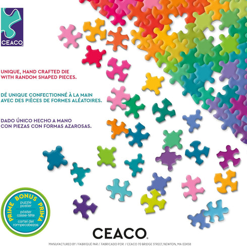 Ceaco Foil Puzzle - Geode Sky 500 Piece Jigsaw Puzzle