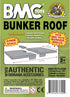 BMC WW2 Blockhouse Roof - Brown Plastic Army Men Playset Building Accessory
