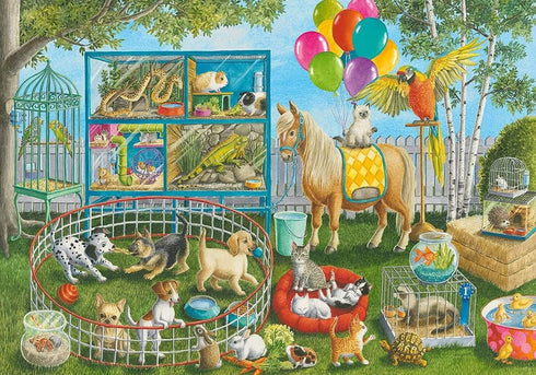 Ravensburger 35 Piece Pet Fair Fun Jigsaw Puzzle for Kids - 05158 - Every Piece is Unique, Perfectly Fits Together