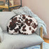 Goronwyfloyd Brown Cow Print Breastfeeding Pillow Slipcover for Baby Nursing Pillow Cover Cuddle Pillow Slipcover