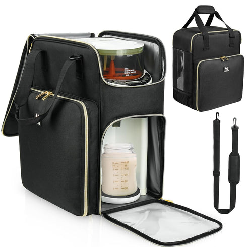 Jaffzora Carrying Case Compatible with Baby Brezza Formula Pro Advanced Formula Dispenser Machine,