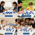 Faigcoy 24 3 Magnetic Chess Game with Full-Size Stones, Magnet Game with String & Portable Storage Bag, Strategy Board