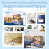 Flever Dollhouse Miniature DIY House Kit Manual Creative with Furniture for Romantic Artwork Gift (Perfect Time
