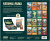 Set 16 100 Set RoseArt - National Parks Jigsaw Puzzle Box - Mini Puzzles, Pieces Each - Colorful Puzzle Gift for Adults