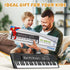 MusicForset 61 3 4 5 6 7 8 Keys Kids Piano Keyboard Toy with Mic Portable Electronic Piano for Girls Boys Beginners