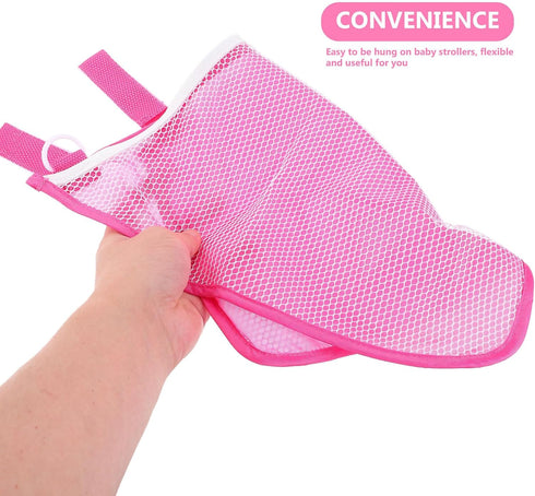2 Pcs Baby Stroller Organizer, Hanging Storage Bag Pouch, Stroller Side Sling Bag, Polyester Travel Side Mount Bags