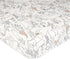 Crane Baby Crib Sheet, Woodland Crib Sheets for Boys and Girls, Soft 100% Cotton Sateen Baby Bedding