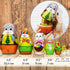 AEVVV Easter Nesting Dolls Set - 7 pcs Russian Dolls Easter Bunny Decorations