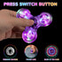 1Pcs 4-8 8-12 WELLVO LED Fidget Spinner for Kids Adults, Light up Sensory Fidget Toys for Kids Anxiety Stress Relief