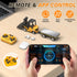 1/64 3 1 10CH RC Forklift Toy, in Mini Forklift Remote Control & App Remote Control Forklift with Trailer & Fork