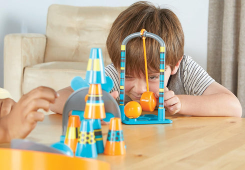 Learning Resources Pendulonium STEM Challenge, Kids Pendulum Game, 16 Pieces, Ages 5+