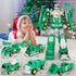 Laradola 5 in 1 Construction Toys for Kids Ages 4-8, Transform Robot Cars, STEM Building Gifts for Boys Girls