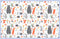 Suessie Disposable Placemats for Baby, 60 Count, Forest Animals