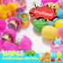 Jookamar 165PCS Prefilled Easter Eggs with Toys Inside, Easter Eggs Fillers Basket Stuffers Easter Hunt Games Party