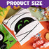 JOYIN 108 PCS Halloween Drawstring Treat Bags with 9 Character Designs, Mini Goodie Candy Bags for Kids Trick or