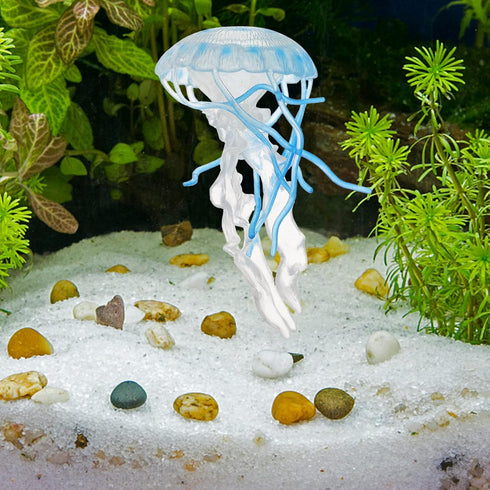 Zerodeko Plastic Jellyfish Toys, Realistic Sea Life Animals Figurines for Ocean Collection