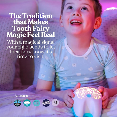 Set, 58 Tooth Fairy Kit & Gift Flylight Projector Night Light, Storybook & Keepsake Journal, The Complete Tooth Fairy