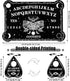 Pendulum Dowsing Divination Board Set, Black Wooden Talking Board with Planchette for Teens Adults Games Supplies