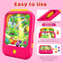 Qiaojoy 3-5 2000+ 3 4 5 6 Kids Learning Tablet Bilingual, Educational Learning Toys for Toddlers Year Olds, with Words