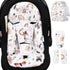 BOMOLOUR Infant Insert, Enlarged Head Support for Baby, Reversible Newborn Insert with