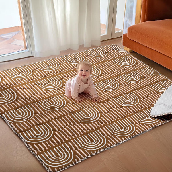 Mallify Soft Thicker Baby Mat for Floor 71"x59", Extra Large Baby Play