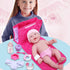 10 Set 13" 2+, Piece Deluxe Diaper Bag Gift | Feat. Realistic Smiling Baby Newborn Doll | La Newborn - JC Toys | All