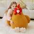 IKASA Giant Chicken Stuffed Animal Plush Toy, 25.5" Huge Size, Jumbo Soft Fluffy Plushie, Gifts for Kids