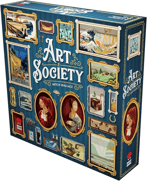 Mighty Boards : Art Society - Collection Board Game, Bid At Auctions, Collect &