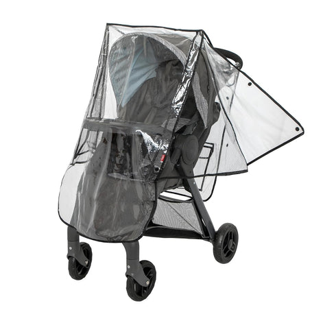 Nuby Eco Baby Stroller Weather Shield and Bug Netting Set, Fits Most Strollers and Carriers