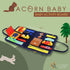 Busy Activity Board, Educational Travel Sensory Board for Planes or Cars with 15 Actions