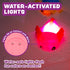 6 Pack Tub Works Under the Sea Light Up Bath Toys, | Water-Activated Light Up Toys Flash & Change Color | Easy-Grip