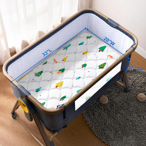 33 20 inches- Baby Bassinet Mattress x Firm Support and Comfort Premium Foam,Noiseless and Odorless,Hypoallergenic