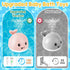 2024 Upgraded Baby Bath Toys, Light Up Whale Sprinkler Pool Toys for Kids Ages 1-3, Pink