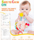 Tummy Jollybaby Baby Pull Vibration Toy - Time Sensory Hanging Toys for Car Seat, Stroller, Crib & Play Gym