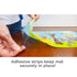 Neat Solutions Table Topper Disposable Stick-on Placemats, 12" x 18", 60 Count, Gender Neutral, Reusable Package