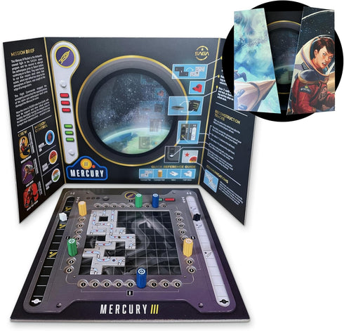 Mission Control Critical Orbit by Th3rd World Studios, Strategy Board Game