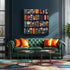 500 (20"x20") Floral Bookshelf Puzzles for Adults Pieces Wildflower Books Pages Jigsaw Puzzles Vintage Unique Plant