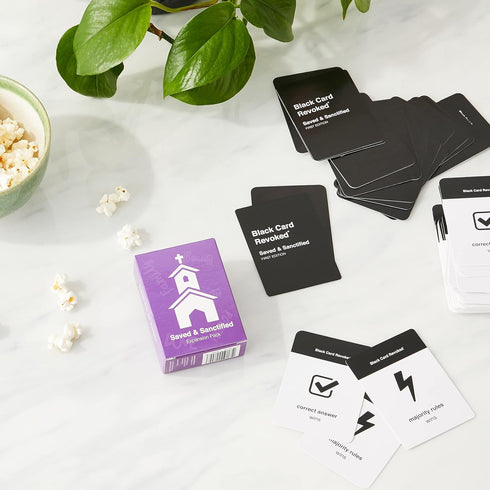 Pack Black Card Revoked: Saved & Sanctified Expansion | Celebrate The Unique Experience of The Black Church with This