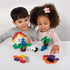 Set 3+ 60 PLUS PLUS Learn to Build Big, Basic - Building Toys for Toddlers and Preschoolers, Stem Toys for Year Old