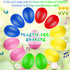 100 Pieces Egg Shakers Musical Instruments, Plastic Easter Egg Shaker for Kids Toys, 5 Colors