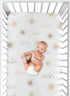 Sweet Jojo Designs Boho Desert Sun Girl Fitted Crib Sheet for Baby or Toddler Bed, Blush Pink & Gold