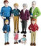 Cre8tive Minds Creative Minds Marvel Education Caucasian Family Toy Figure Set for Kids Ages