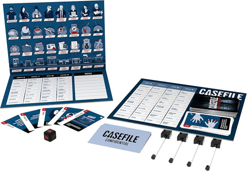Goliath Casefile: Truth & Deception Game - Replayable Strategy Game Based on Hit Crime Podcast, Ages 12+, 3-4 Players