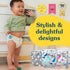 1 Pack Charlie Banana Cloth Diapers, Reusable, Washable, Adjustable One Size Diaper, for Babies and Toddlers