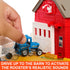 Playset, 1:64 2 Matchbox Toy Car & Action Drivers Farm Adventure with Scale Tractor & Trailer, Hay Bales & Detachable