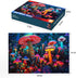 1000 Pieces Puzzle for Adults, Mushrooms Wooden Puzzle, Challenging Family Activity Gift, 29 x 20 in