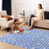 36" 36", Odorless Premium Foam Baby Play Mat x Soft Microfiber Fabric Crawling Mat for Floor- Comfortable
